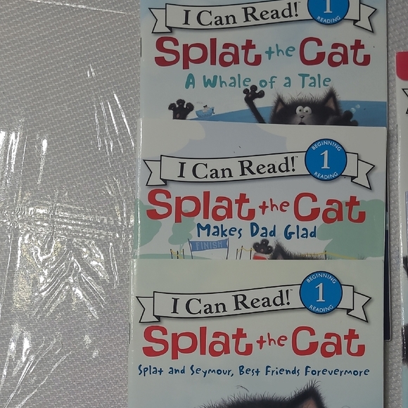Scholastic Splat the Cat I Can Read Series - Red and Blue Covers, 5 Books - Picture 2 of 8